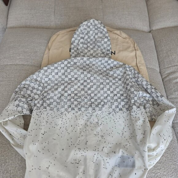 Louis Vuitton Wind Breaker White and Black Virgil Abloh Collection - Picture 2 of 10
